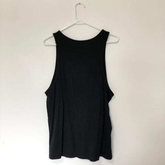 Forever 21 21Men Plain Black Tank - Picture 2 of 3